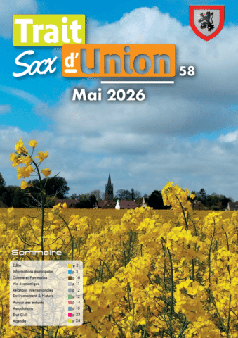 Trait d&rsquo;Union n°58 Mai 2026