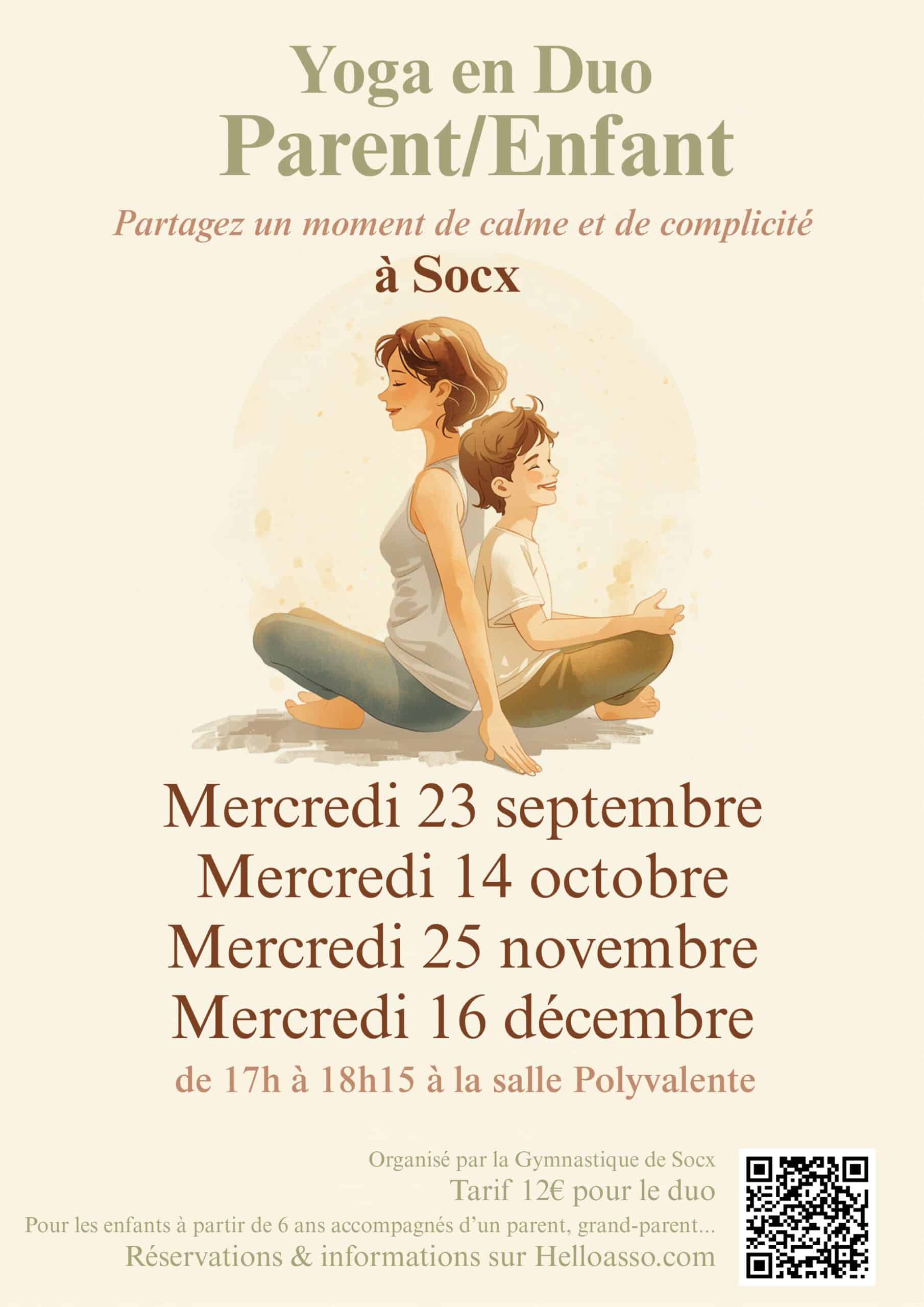 yoga parent-enfant 2026-27